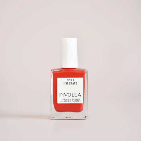 PIVOLEA I'm Brave - Lakier do paznokci Coral Red PIVOLEA I'm Brave - Lakier do paznokci Coral Red