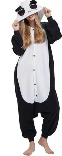 Piżama kostium przebranie PANDA S 140-155cm